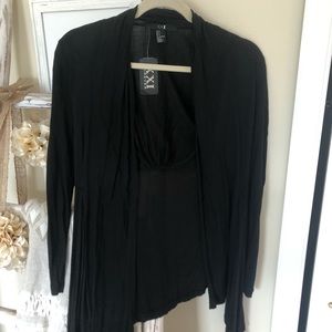 Black Knit Cardigan